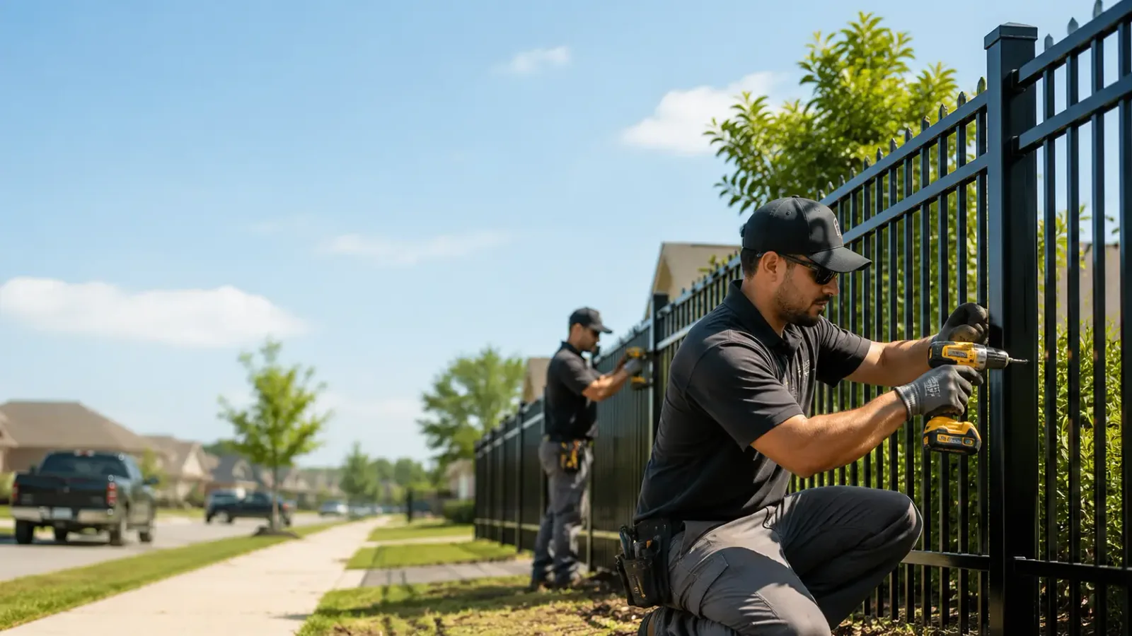 Metal Fence Installation in Oscar, LA